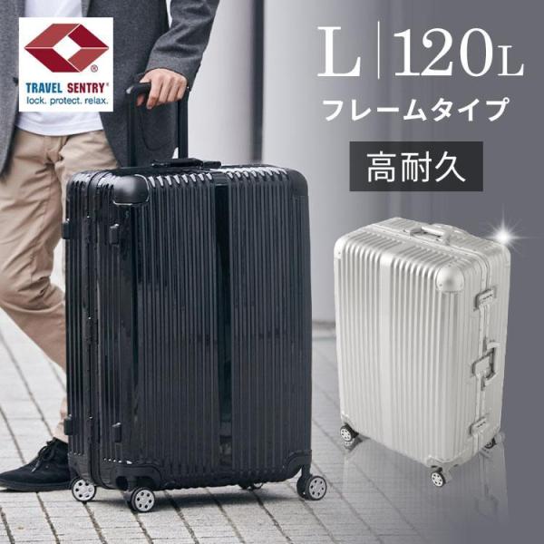 アルミスーツケース 120L Lサイズ 旅行カバン バッグ キャンプ アウトドア 出張 TSAロック...