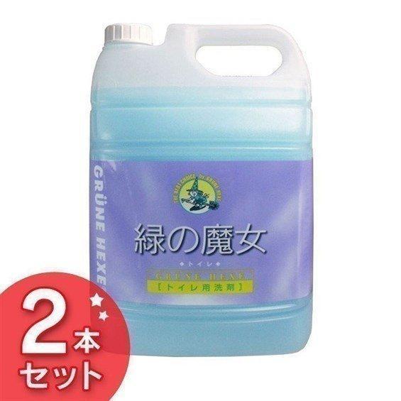 緑の魔女 トイレ業務用 5L 2本セット ミマスクリーンケア (D) 新生活