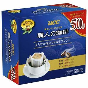 ドリップコーヒー 50杯 職人の珈琲 まろやか味のマイルドブレンド 50P 350316 UCC (D)  プレゼント 新生活｜petkan