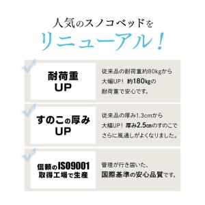 ベッド シングル 安い すのこベッド すのこマ...の詳細画像1