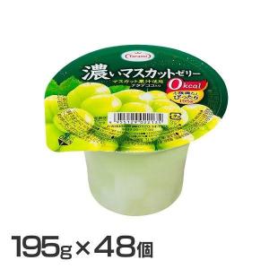 濃いマスカットゼリー0kcal 48個 たらみ (D) 新生活｜petkan