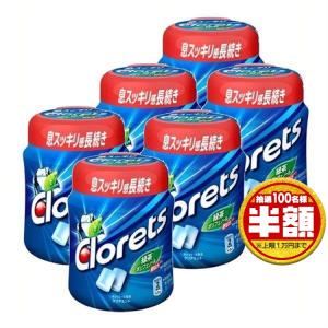(6個)クロレッツXP クリアミントボトル モンデリーズ (D) 新生活｜petkan