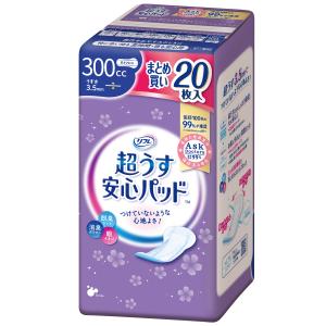 リフレ 超うす安心パッド 300cc まとめ買いパック【リブドゥ】 ( 20枚