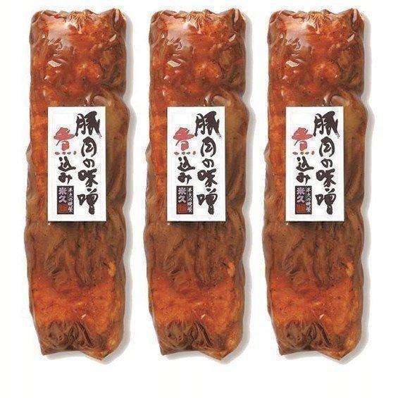豚肉の味噌煮込み 3本セット NH−1 米久 (代引不可) (TD)