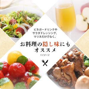 リンゴ酢 りんご酢 純リンゴ酢 美濃 有機純り...の詳細画像3