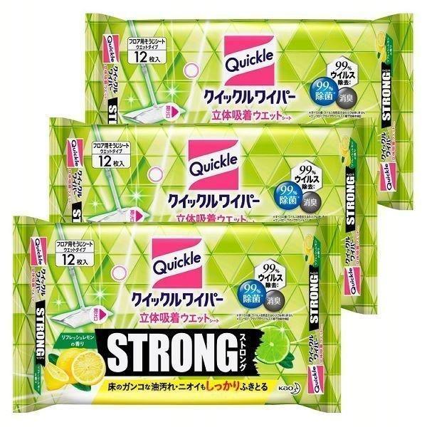 クイックルワイパー シート ストロング ウェットシート 掃除 フロアシート フローリングワイパー ク...