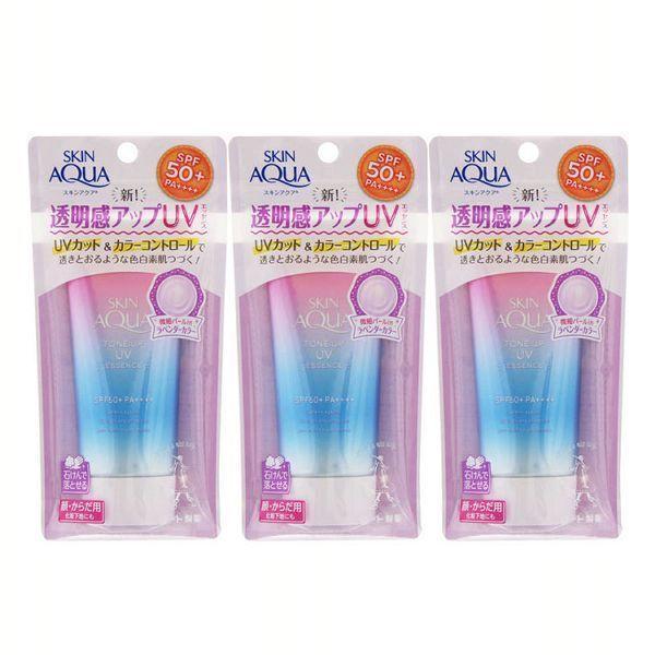 (3個)スキンアクア トーンアップUVエッセンス ロート製薬 (D) 新生活