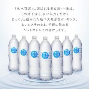 水 2リットル 6本 水 2L ミネラルウォー...の詳細画像2