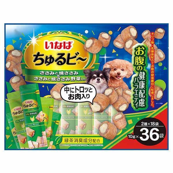 犬おやつ チュール いなば ちゅるビー 犬 チュール ちゅーる ちゅるビ〜 お腹の健康配慮バラエティ...