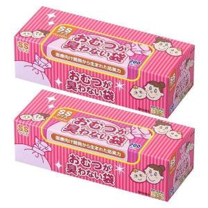 ボス BOS おむつが臭わない袋 ベビー用 SSサイズ 200枚 2個セット