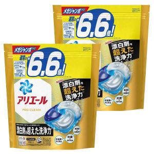 (2個セット)アリエール ジェルボール4D プロクリーン つめかえ メガジャンボサイズ 59個 P＆G (D)｜petkan