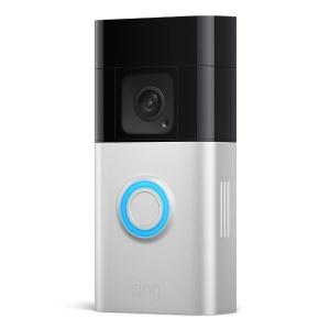 ドアフォン インターホン アマゾン Ring Doorbell Plus (リング ドアベルプラス バッテリーモデル)  サテンニッケル B09WZCVY8Y Amazon (D)｜petkan