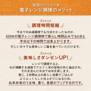非常食 アルファ米 尾西食品 レンジ+ 20食...の詳細画像2