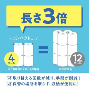 スコッティ トイレットペーパー 3倍 スコッテ...の詳細画像2
