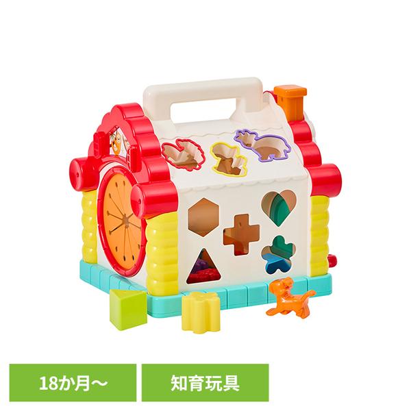 おもちゃ 型はめ遊び かわいい ワクワク手あそびハウス ミュージック・デラックス TYHOL739 ...