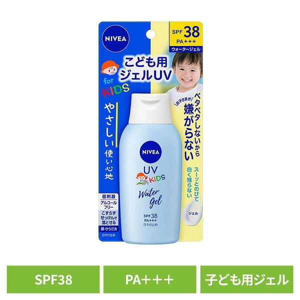 日焼け止め UV キッズ ニベアUV ウォータージェル こども用 SPF38 花王