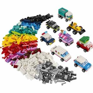おもちゃ 玩具 ブロック プレゼント 誕生日 クリスマス 子供 車 バラ くるま のりものをつくろう 11036 LEGO CLASSIC