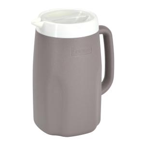 冷水ポット 冷水筒 麦茶ポット ピッチャー ウォーター ピッチャー 二重構造 結露しにくい 1.8L グレージュ LD-704 リバティーコーポレーション