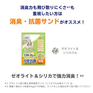 猫砂 デオトイレ 砂 サンド ユニチャーム 飛...の詳細画像2