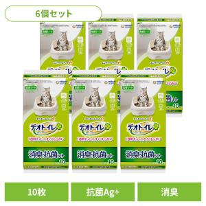デオトイレ (6個セット)ユニチャーム 取替シート 消臭・抗菌シート 20