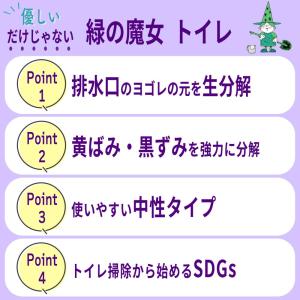 緑の魔女 トイレ トイレ用洗剤 トイレ業務用 ...の詳細画像5