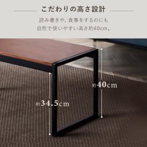 テーブル おしゃれ 木製 ローテーブル 木目調...の詳細画像4