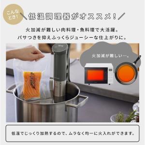 低温調理器 アイリスオーヤマ スリム レシピ ...の詳細画像5