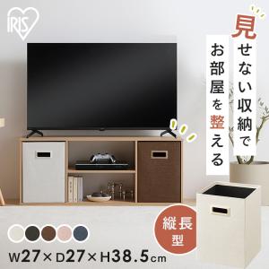 収納ボックス 幅27cm 奥行き27cm 引き出し 取っ手付き 収納ケース カラーボックス 収納 アイリスオーヤマ インナーボックス 縦長型 IB-27 *