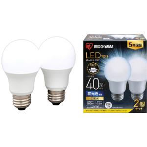 LED電球 E26 広配光 40形相当 LDA...の詳細画像1