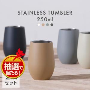 ステンレスタンブラー２５０ｍｌ STE-250 2点セット アイリスオーヤマ｜petkan