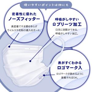 マスク 不織布 個包装 アイリスオーヤマ 14...の詳細画像5