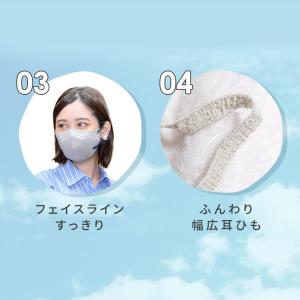 マスク 不織布 20枚 息快適 通気性 夏 息...の詳細画像5