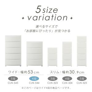 チェスト 衣装ケース 4段 収納ケース 引き出...の詳細画像2