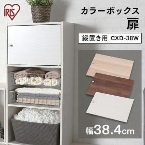 カラーボックス 扉 パーツ 追加 収納ケース インナーボックス CBボックス用木製扉 ラック 収納ラック 収納家具 本棚 シェルフ 棚 CXD-38W