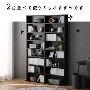 本棚 大容量 カラーボックス 8段 幅約60 ...の詳細画像3