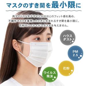 マスク 不織布 アイリスオーヤマ 不織布マスク...の詳細画像5
