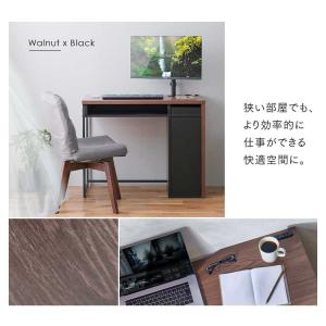 デスク パソコンデスク 机 シンプルデスク 収...の詳細画像2