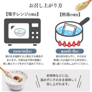 おかゆ レトルト お粥 250g 白がゆ 梅が...の詳細画像3
