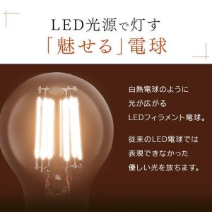 電球 LED LEDフィラメント電球 ミニクリ...の詳細画像1