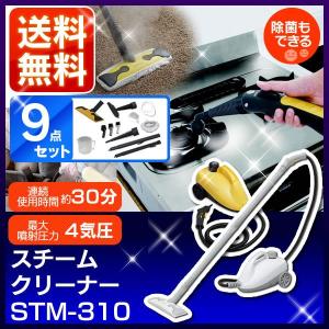 ★スチームクリーナー アイリスオーヤマ キャニスタータイプ STM-310