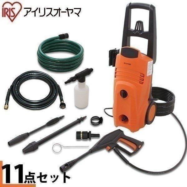 高圧洗浄機 家庭用 高水圧 洗剤 強力洗浄 静音タイプ 洗車 外壁 玄関 掃除 持ち手 タイヤ付 洗...