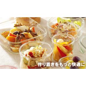 イワキ ガラス 保存容器 耐熱ガラス 7点セッ...の詳細画像3