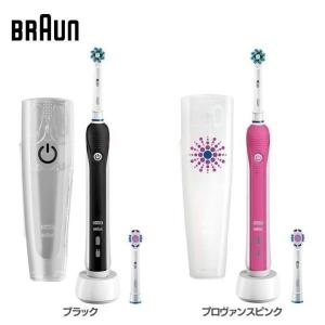 ★ブラウン オーラルB 電動歯ブラシ PRO2000 D205232MXBK プロクター＆ギャンブルジャパン 電動ハブラシ デンタルケア 歯磨き(D)