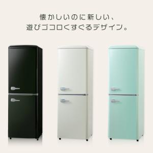 冷蔵庫 一人暮らし 130L 二人暮らし レト...の詳細画像1