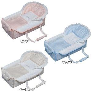 アップリカ（Aprica） ベビーベッド 折りたたみ 持ち運び キャスター