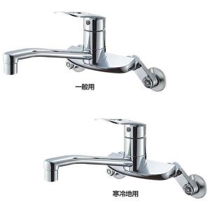 SANEI シングル混合栓 壁付シングルレバー式 K2710E-13 K2710EK-13 新