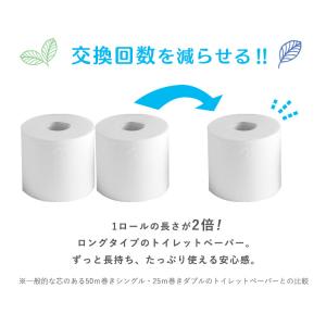 トイレットペーパー ダブル シングル 2倍 ペ...の詳細画像1