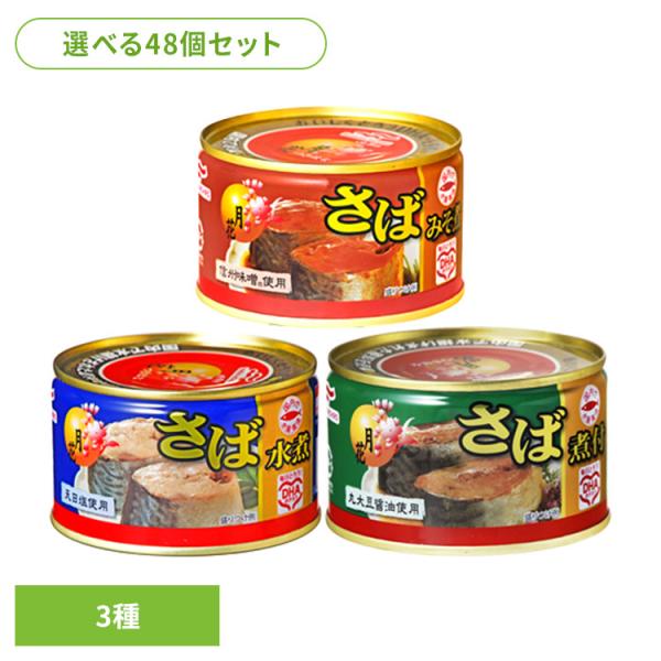 食品 缶詰 缶詰 サバ みそ煮(48個)月花さば缶詰 14589 マルハニチロ