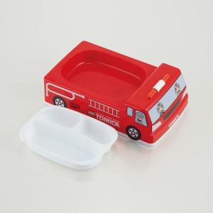キッズプレート ベビー トミカ 消防車 抗菌ラ...の詳細画像1