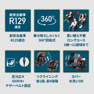 チャイルドシート ジュニアシート R129新安...の詳細画像1